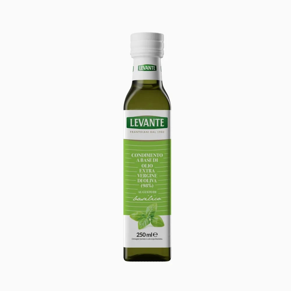 Aceite Extra Virgen de Oliva con Albahaca